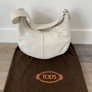 White Tod's Hobo Bag Purse